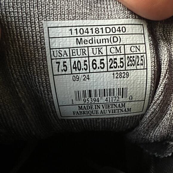 Brooks Ghost 16 Primer Gray Road Running Shoes Sneakers Men's 7.5 Women's 9 - Picture 9 of 16